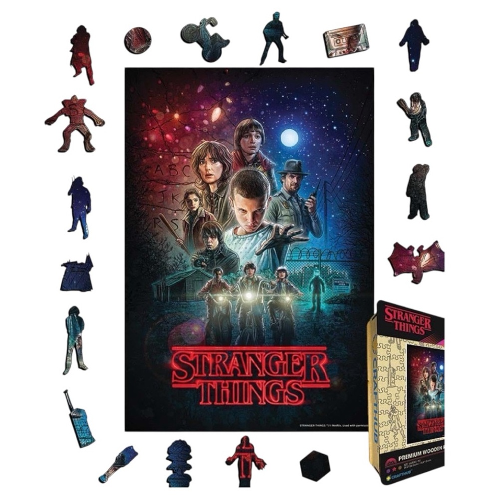 Stranger Things Puzzle-“The Battle of Hawkins”